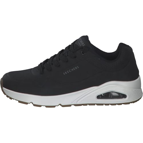 Thumbnail 2 de Skechers Men's Uno Stand on Air Sneaker (Dark Black Durabuck Trim, 10.5 UK)