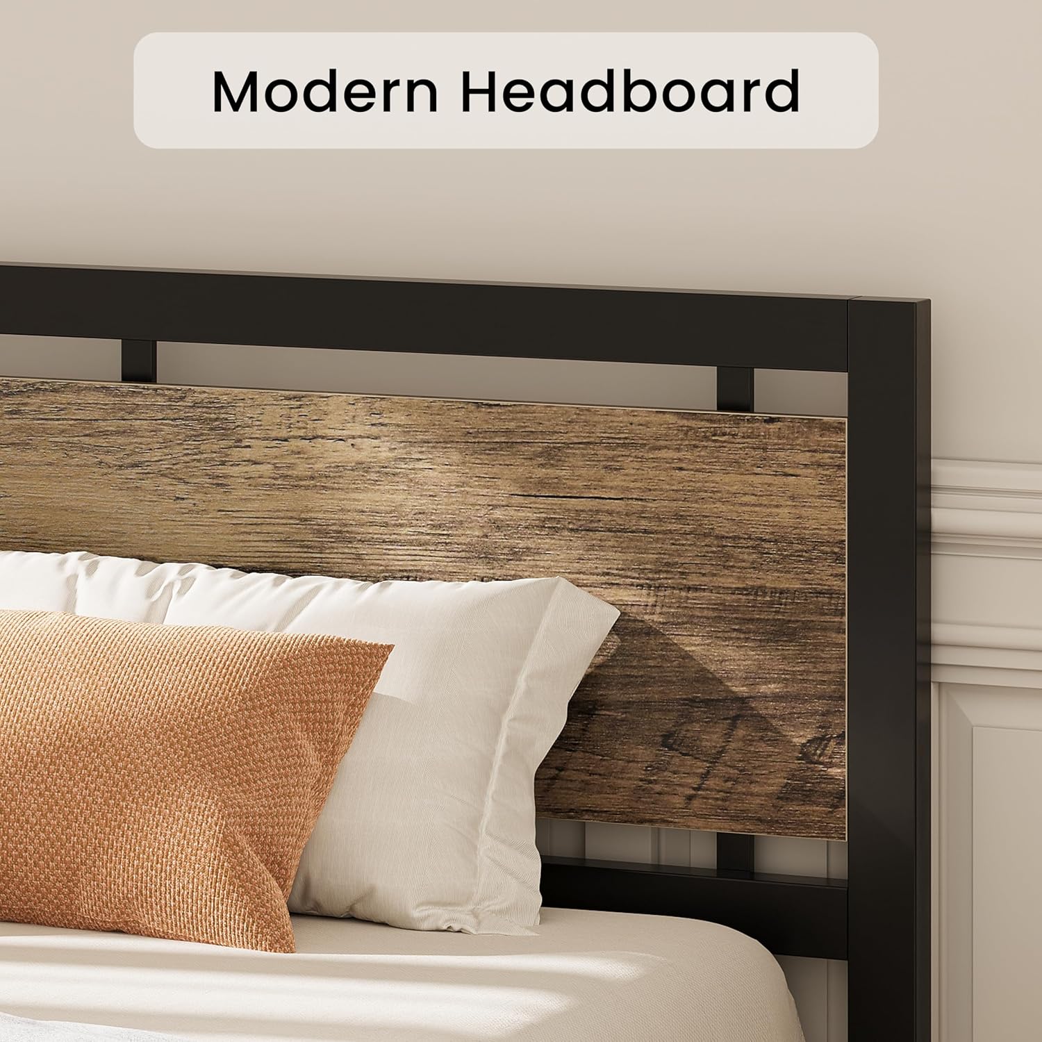 Detalle 1 de LIKIMIO California King Bed Frame