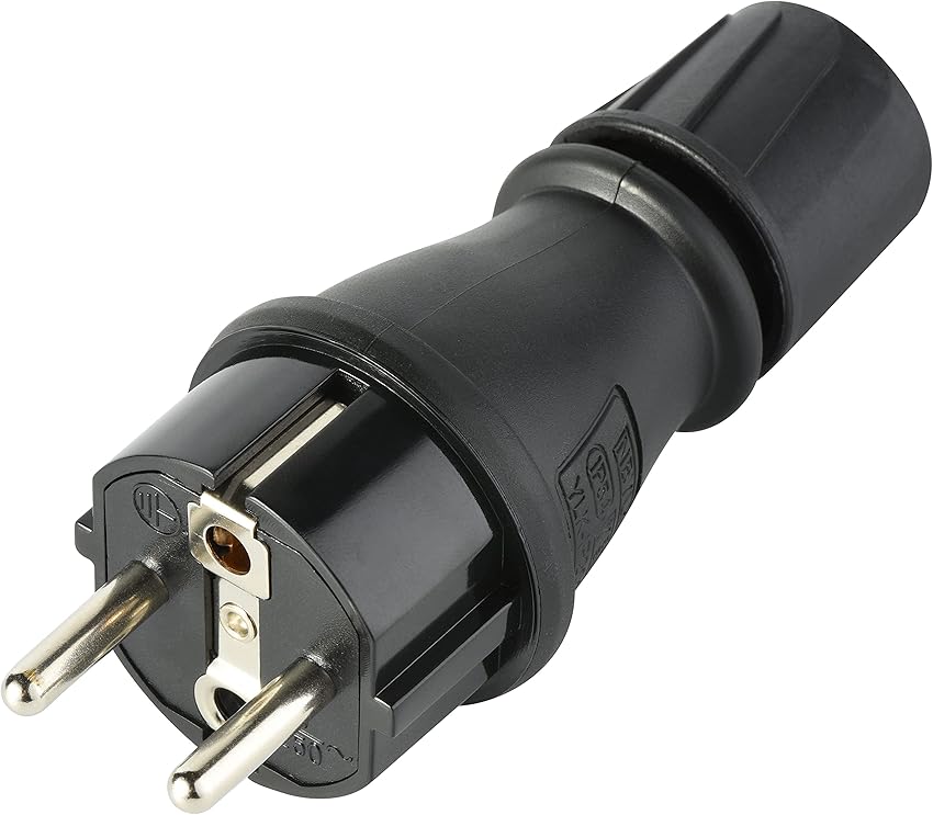 Thumbnail 3 de Electraline 92383 Enchufe Schuko IP54 rojo 📺