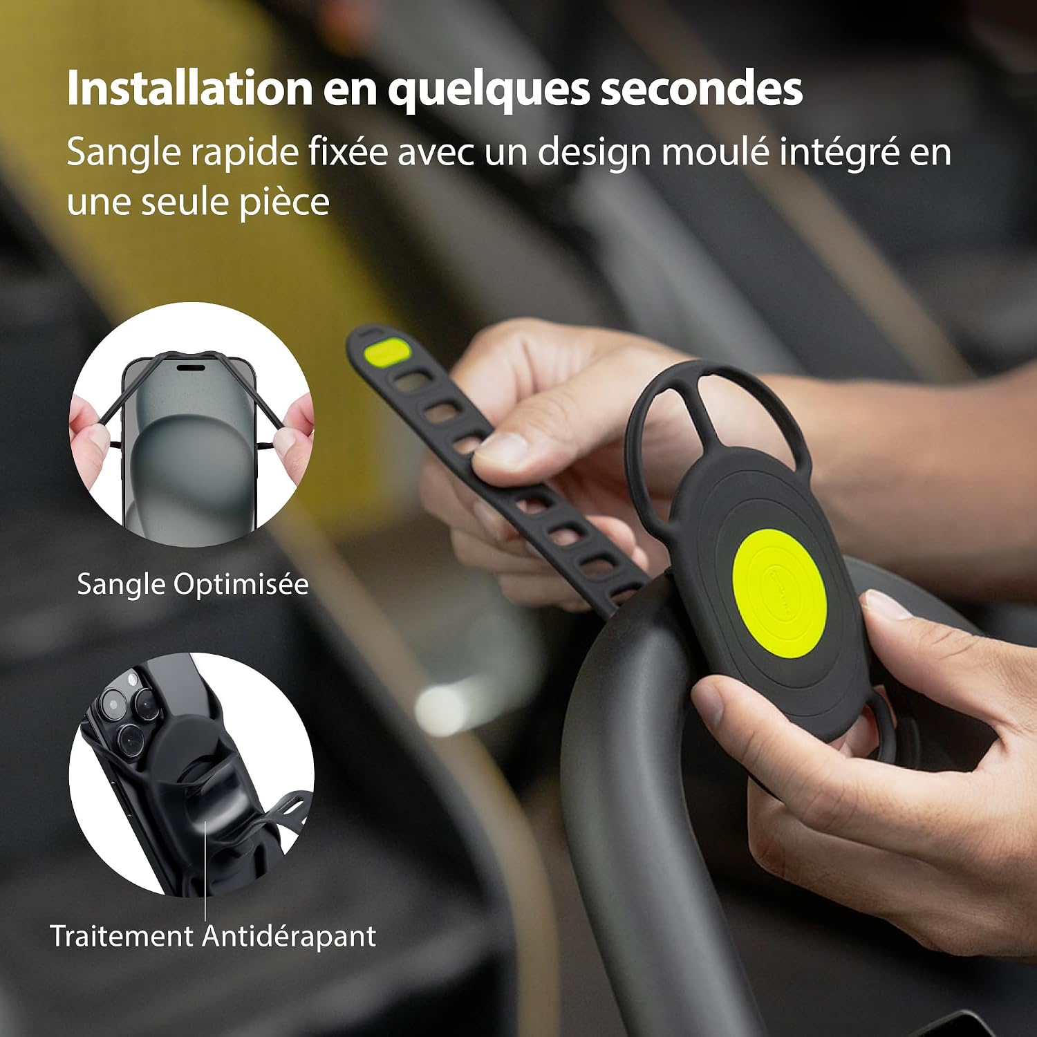 Detalle de Bike Tie 4 Magnetic Support vélo 4,7–7,2"