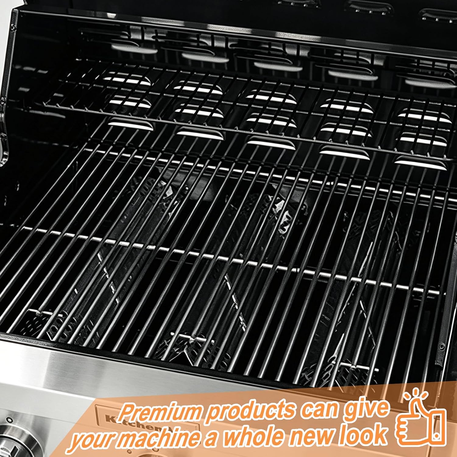 Detalle 2 de KitchenAid-Compatible Grill Grates, 18 13/16-inch