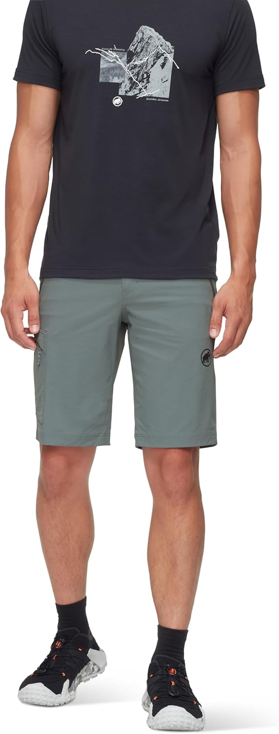 Detalle de Mammut Runbold Shorts: libertà di movimento e comfort per attività outdoor