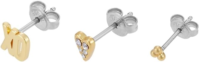 Thumbnail 3 de Fossil JA7277SET : boucles d’oreilles en laiton doré pour femme (sans pierres)