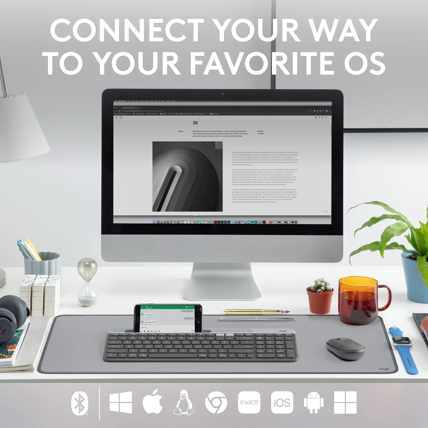 Detalle 2 de Logitech K585 wireless keyboard