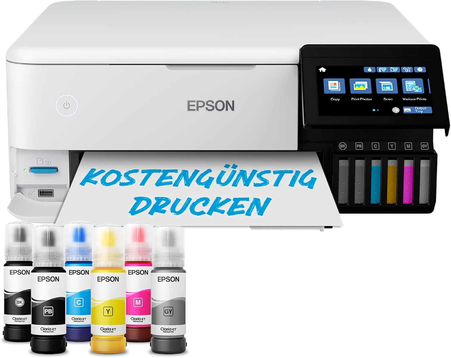 Detalle de EcoTank ET-8500 Drucker DIN A4 đź–¨