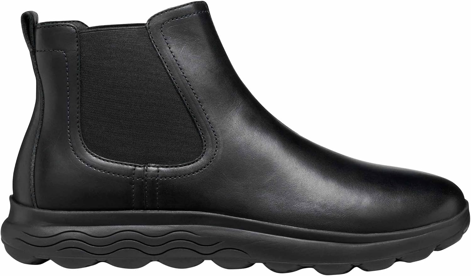 Detalle de Geox U Spherica, Sneakers Uomo Black 043 (43 EU) – stile e comfort breathable