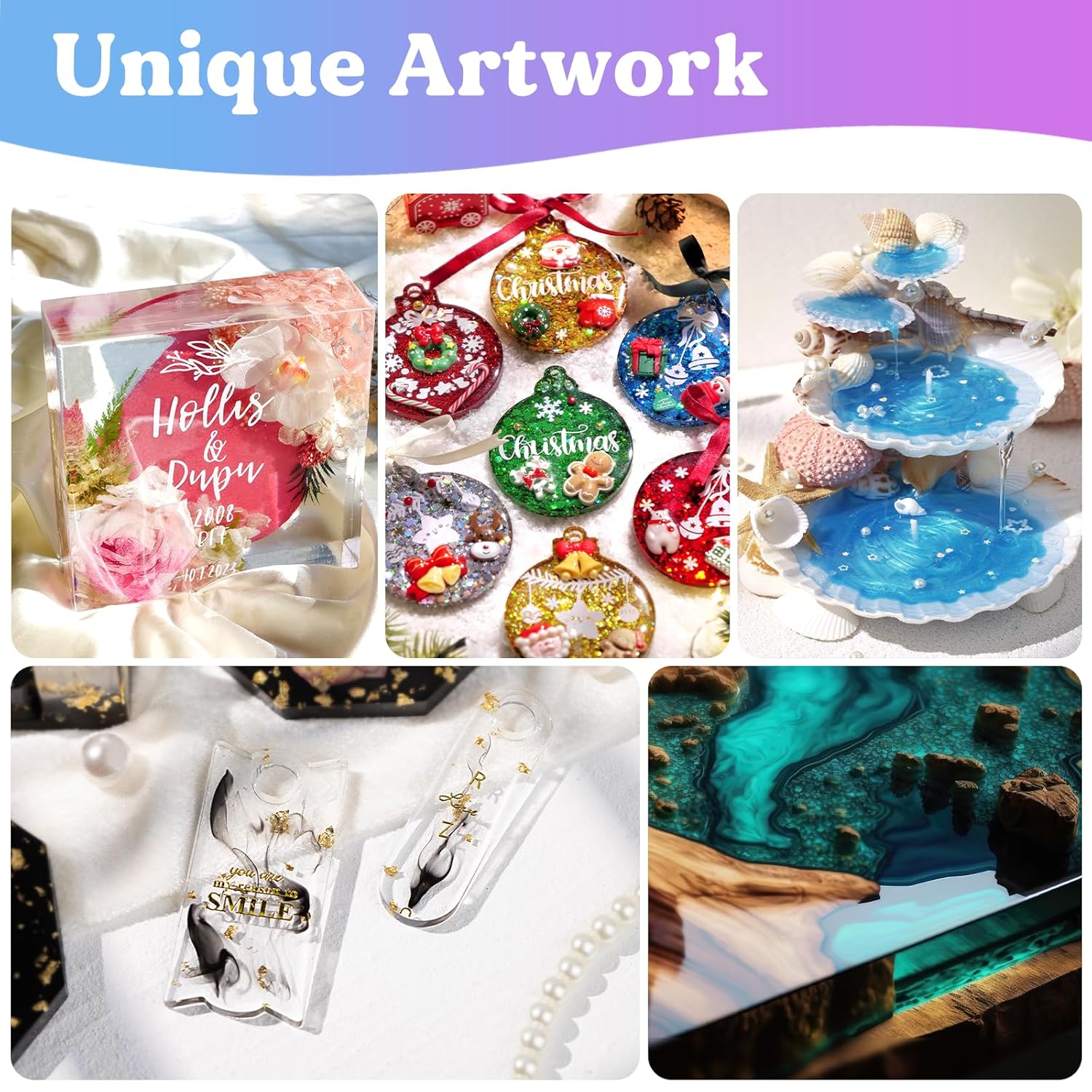 Detalle de LET'S RESIN Casting Epoxy Resin Kit 4L