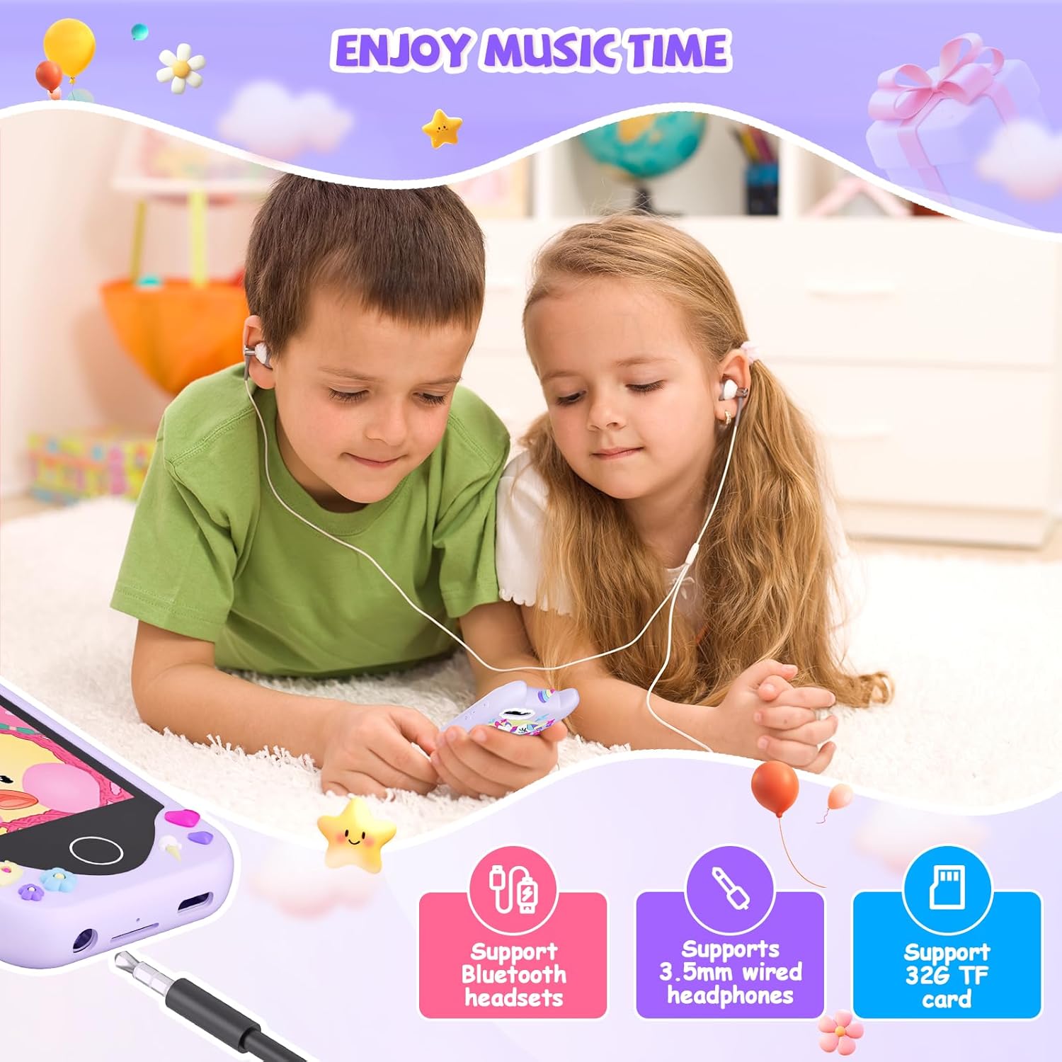 Thumbnail 5 de Kids Smart Phone 32 GB toddler learning phone