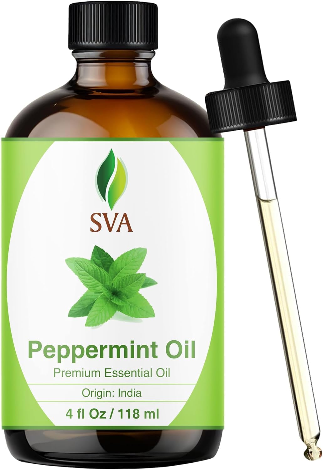 Detalle de SVA Peppermint Essential Oil 4 fl oz
