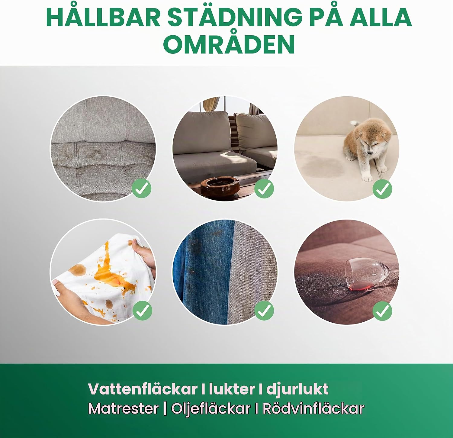 Detalle de BIOHY K12496 klädselrengöring, koncentrat för bilsäten och möbler, 1 l