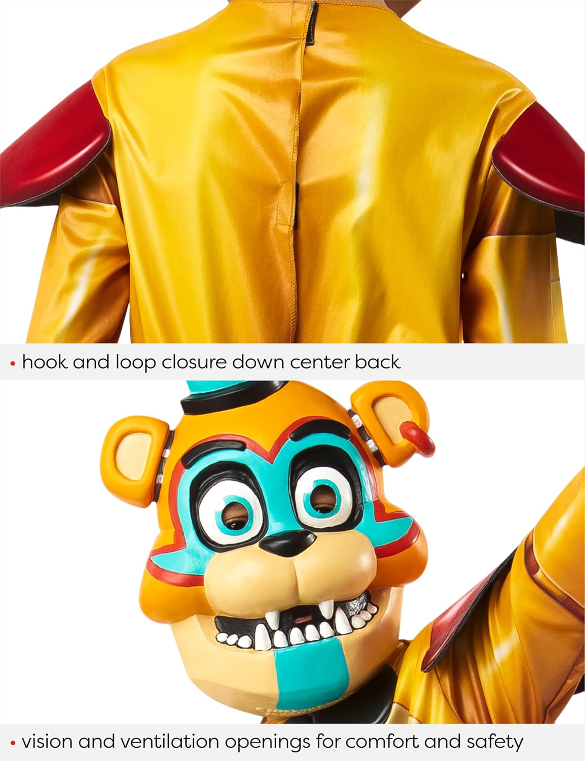 Detalle 2 de Rubies Kids' Five Nights at Freddy's Costume, Size Medium