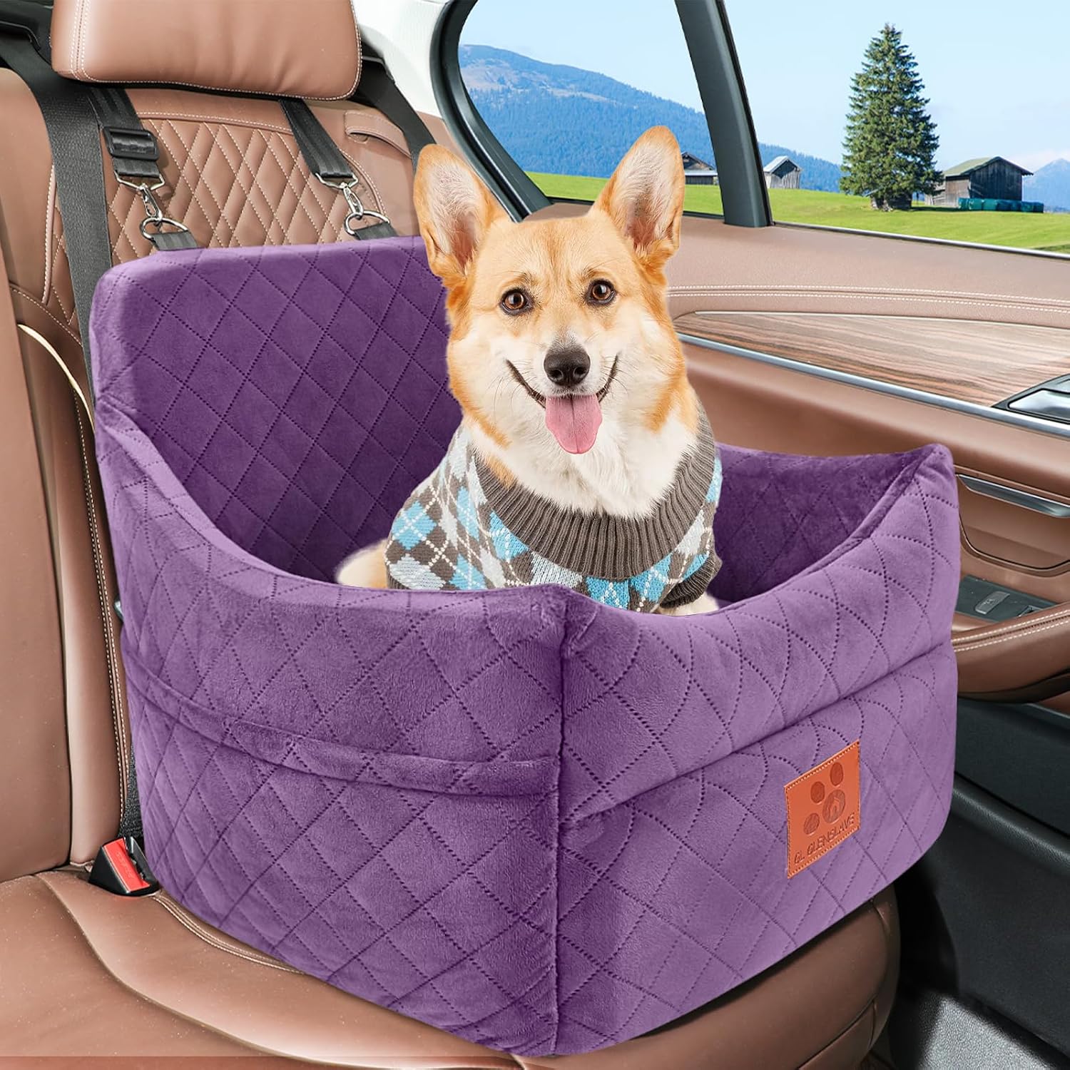 Detalle 2 de GL GLENSLAVE dog booster seat for up to 35lbs