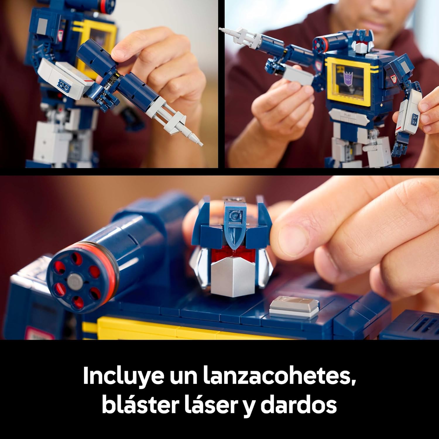 Detalle de LEGO Icons 10358 Soundwave