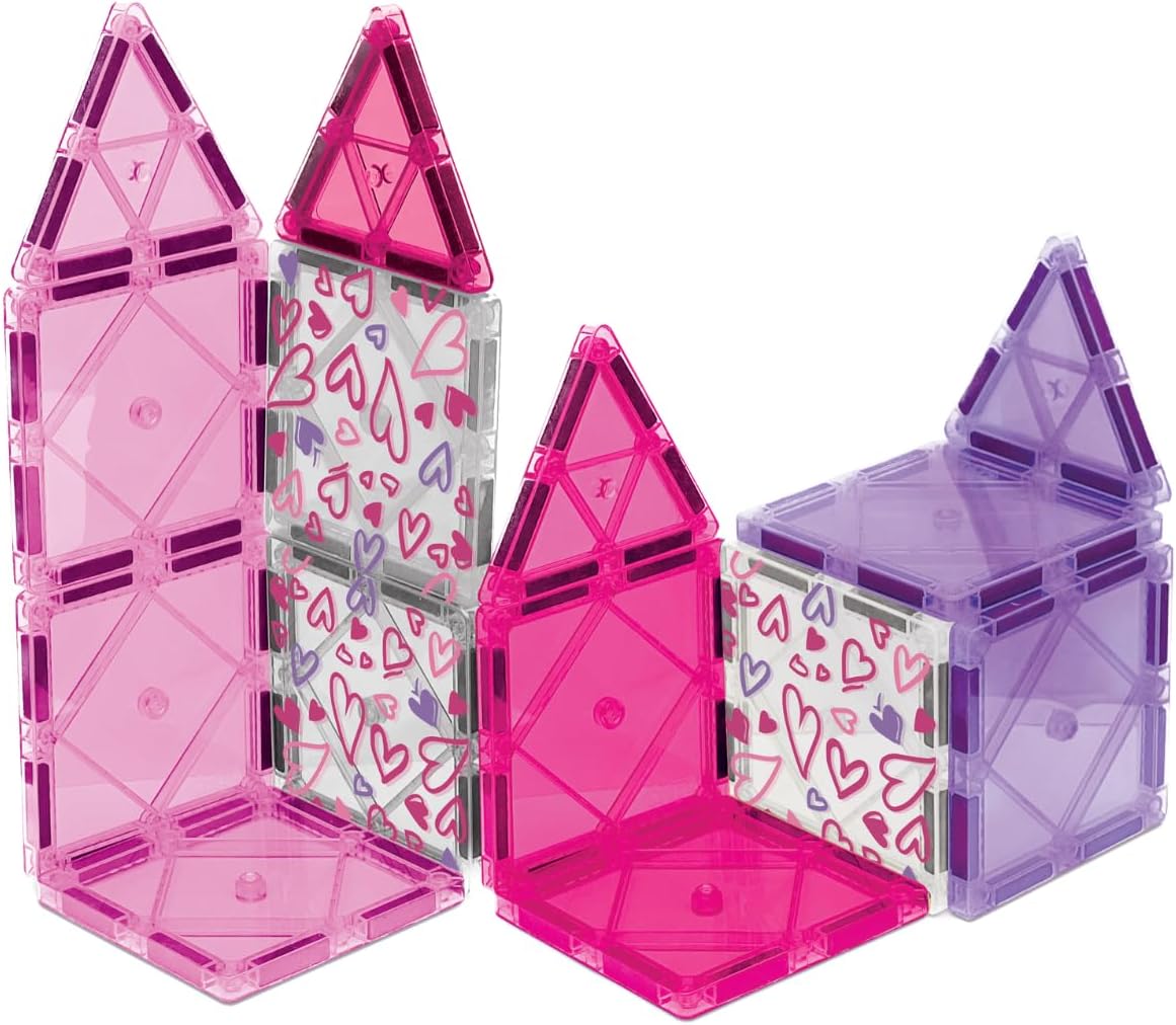 Thumbnail 2 de CreateOn Crayola Magnetic Tiles 14-piece 🧩