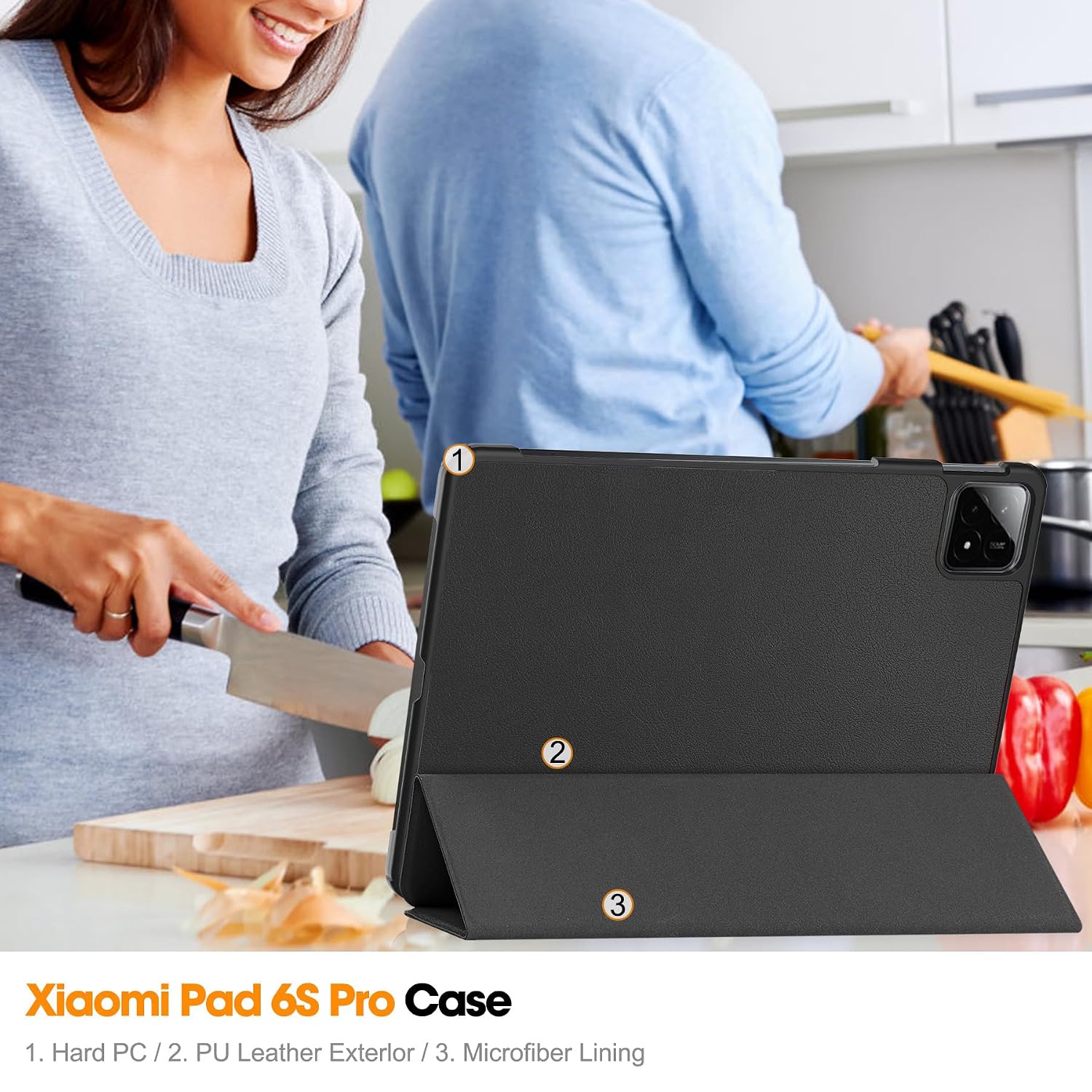Detalle 1 de Hülle für Xiaomi Pad 6s Pro 12,4 Zoll