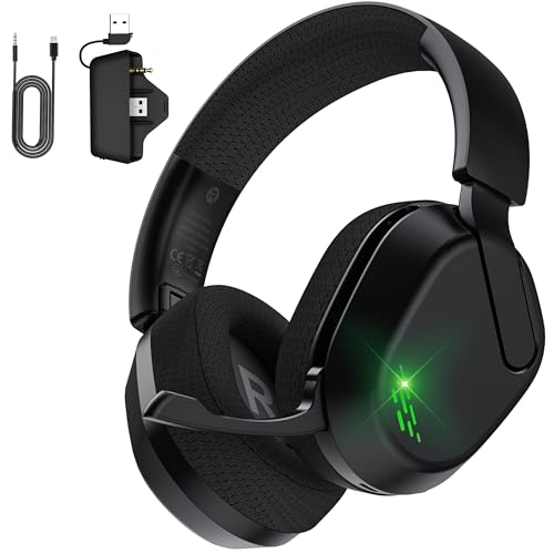 Detalle de Gvyugke Captain 560 Wireless Gaming Headset: Solid Xbox/PS5 Companion with Long Battery