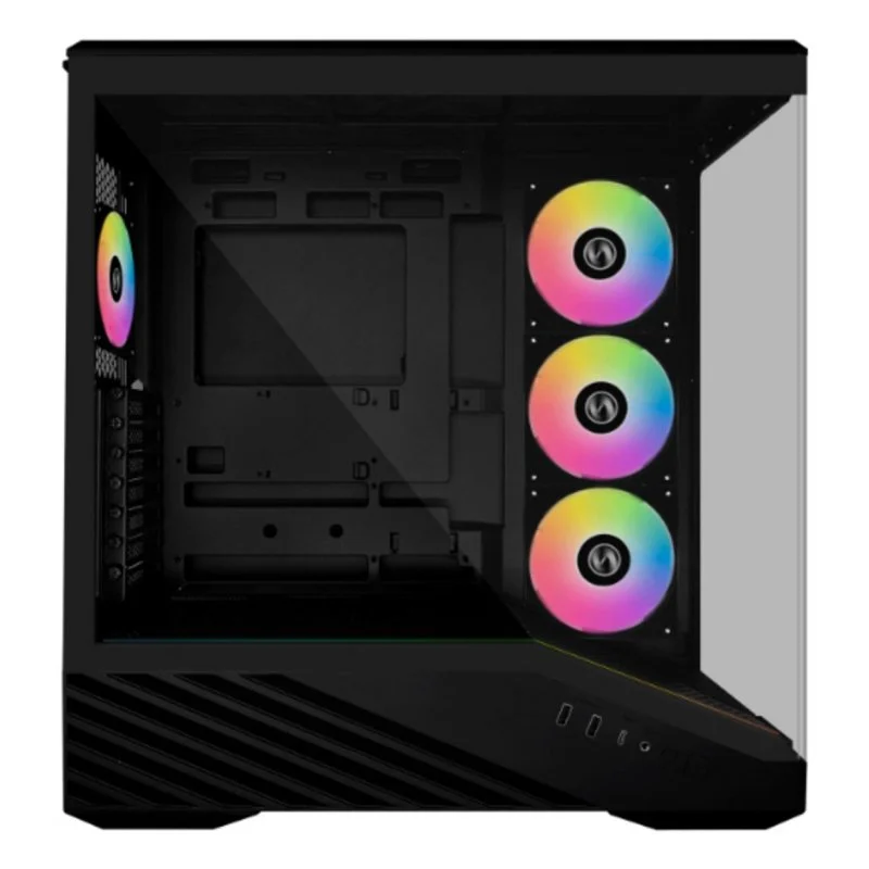 Thumbnail 1 de Lian Li Vector V100 ATX Negra con Vidrio Templado y ARGB Matrix (7 Slots)