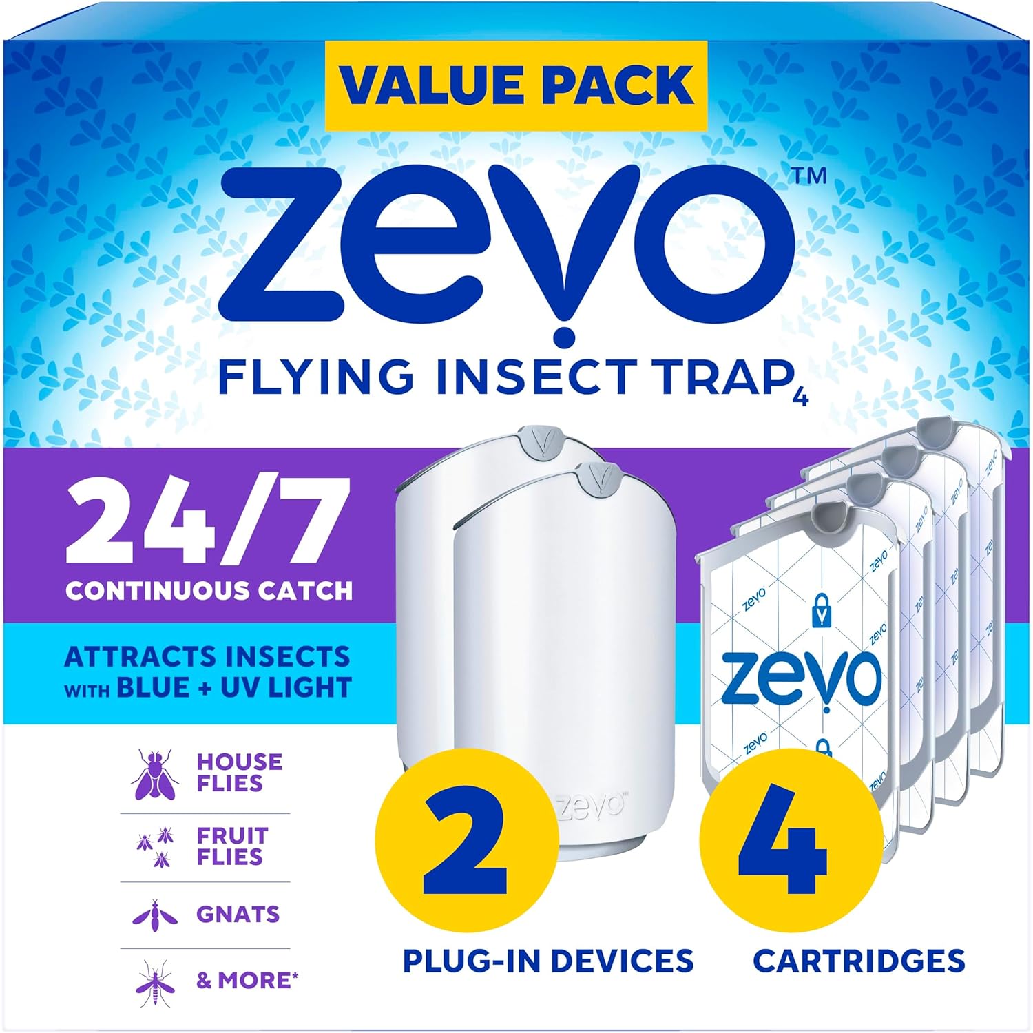 Thumbnail 5 de Zevo 2 flying insect trap 24/7