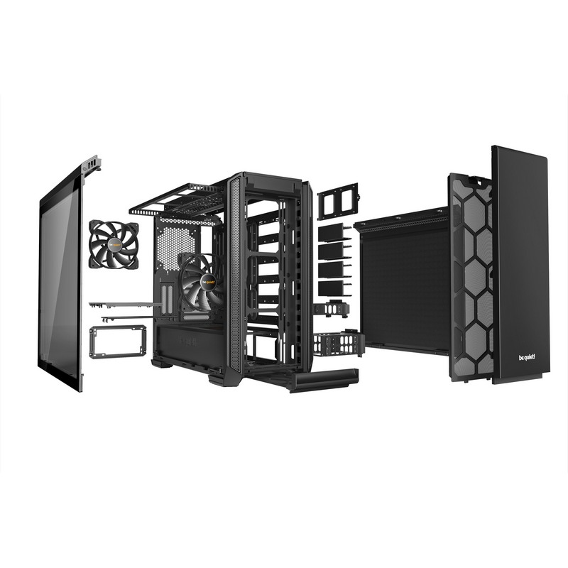 Thumbnail 1 de Be Quiet! Silent Base 601 Cristal Templado USB 3.0 Negra