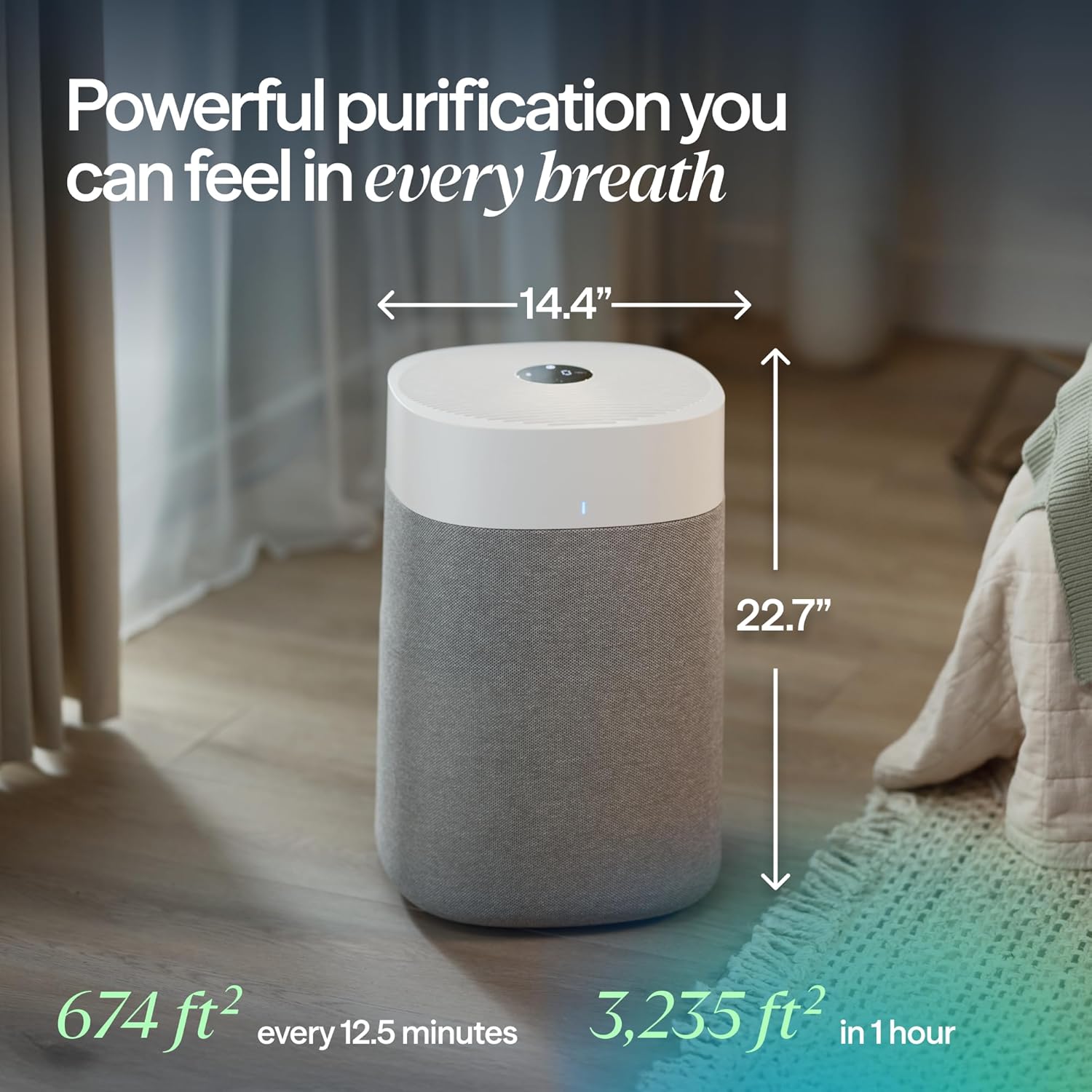 Thumbnail 2 de Blueair Blue Pure 211i Max air purifier 3,048 sqft