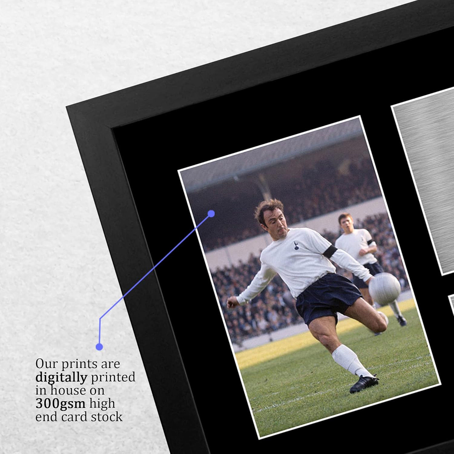 Thumbnail 3 de HWC Trading A4 Framed Jimmy Greaves Tottenham Hotspurs signed autograph photo picture