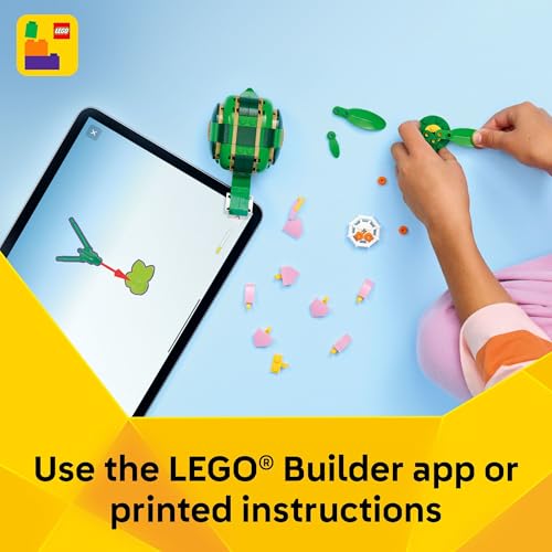 Detalle de LEGO Creator 3-in-1 Turtle with Water Lily Flower (31377): 3 Animals in One Build