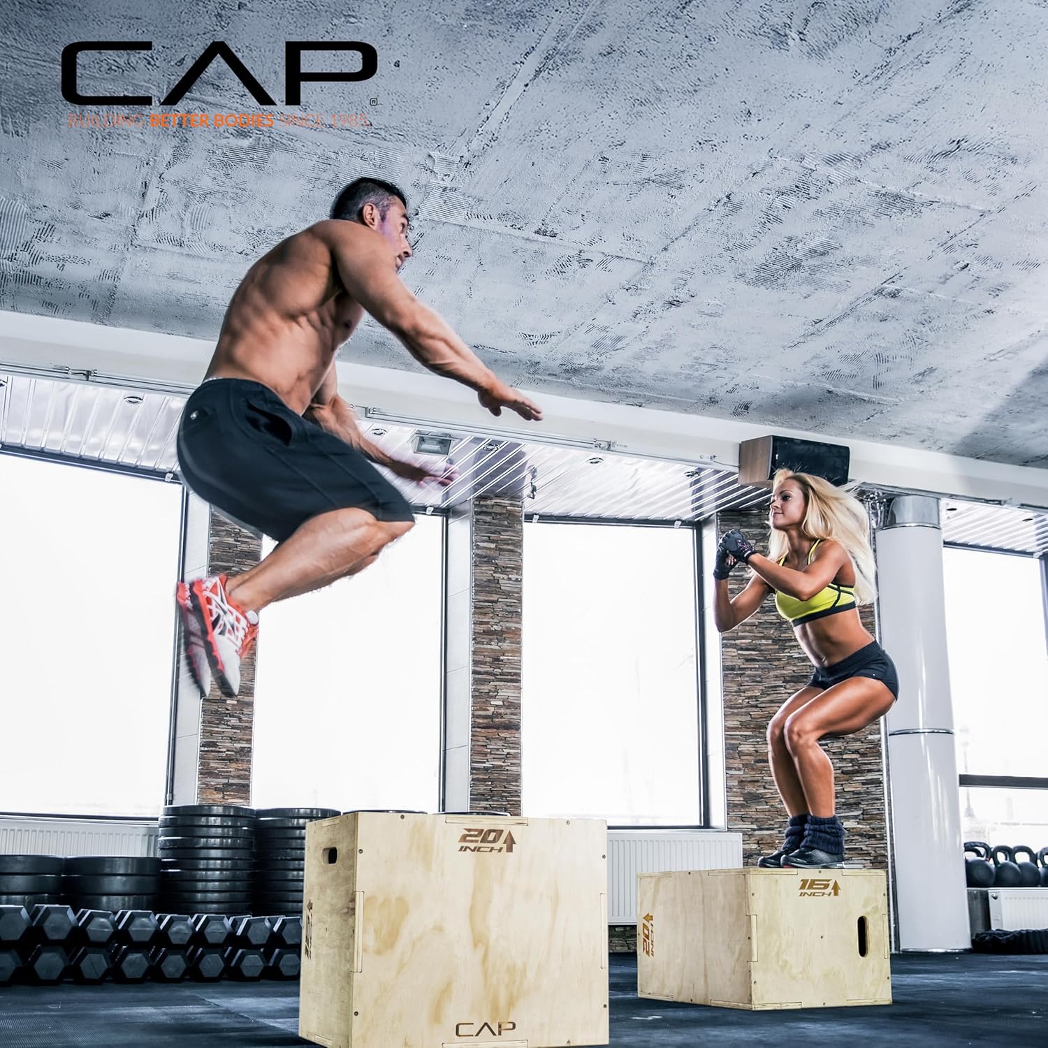 Thumbnail 5 de CAP Barbell 3-in-1 Plyometric Box 3 sizes 🏋