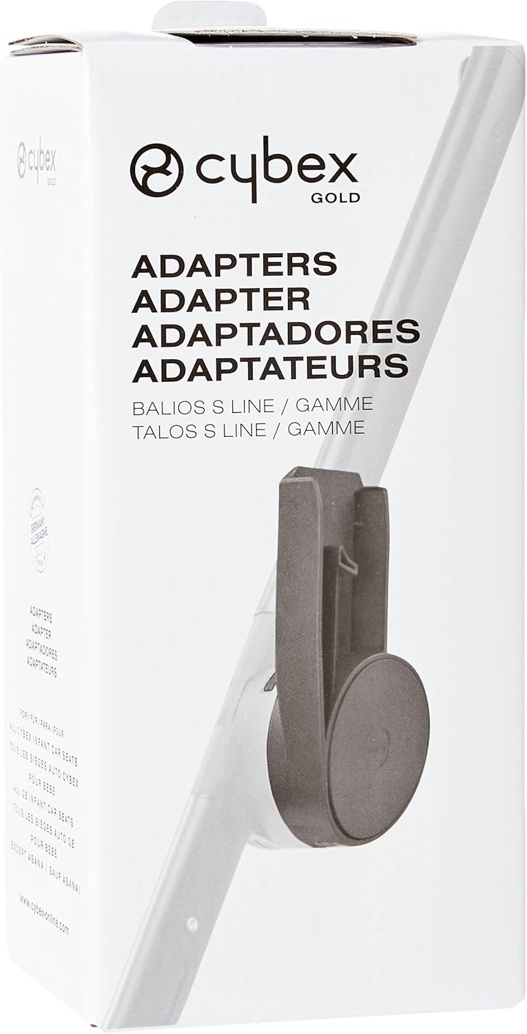 Detalle de Cybex Gold Car Seat Adapters – Small, for Balios S/Talos S Frames (Black)