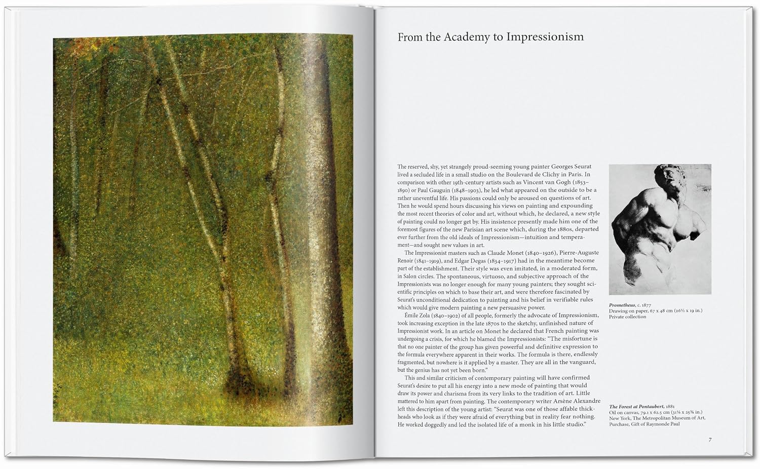 Thumbnail 1 de Seurat: Art Book on Divisionism, Colour and Modern Painting