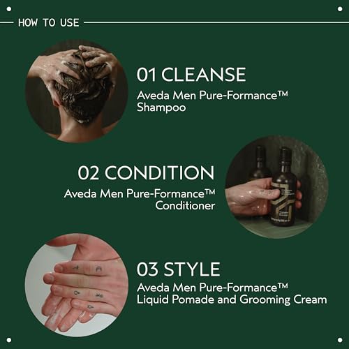 Detalle de Aveda Men Pure-Formance Grooming Clay — Strong Hold, Matte Finish, Lightweight Styling Clay (2.5 oz)