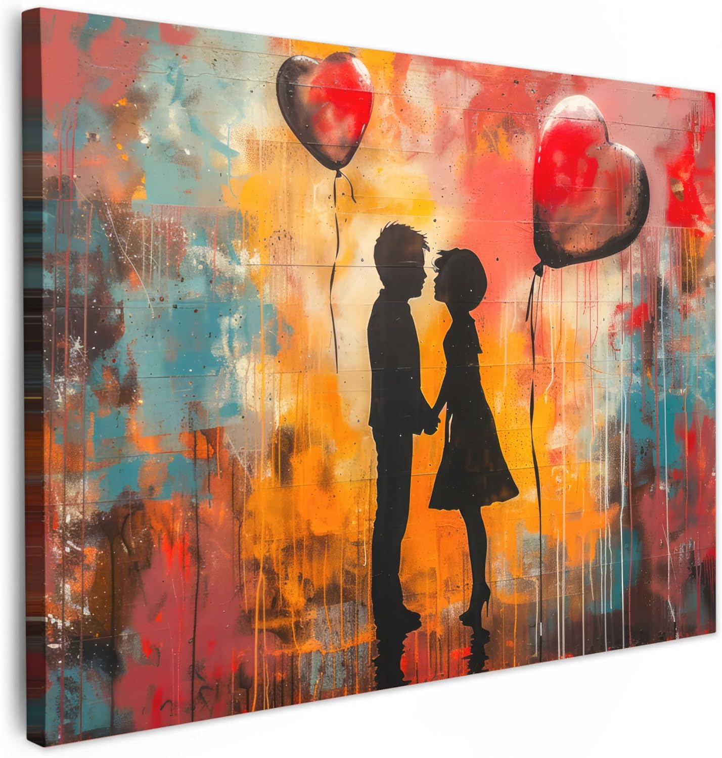 MuchoWow Impression sur Toile 80x60 cm Murale