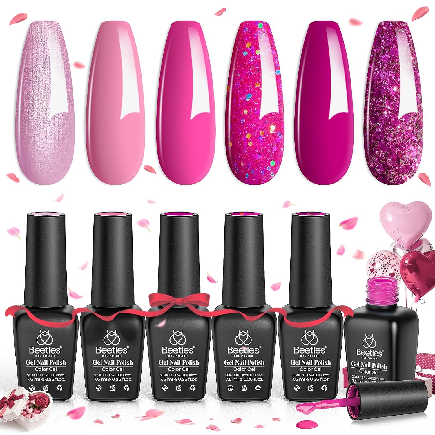 Thumbnail 6 de Beetles Pink Angel Gel Polish 6 Colors 💅