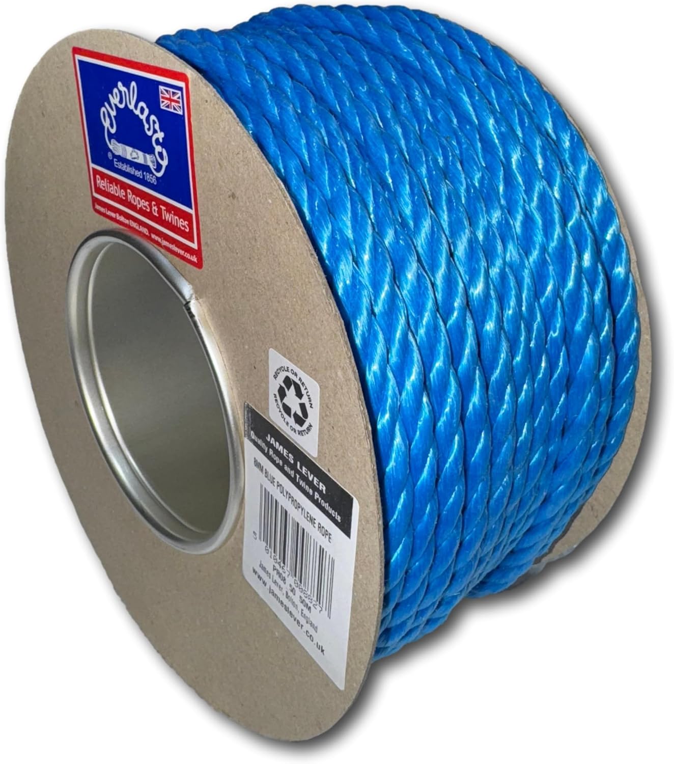 Detalle de Everlasto 50M Blue Polypropylene Rope
