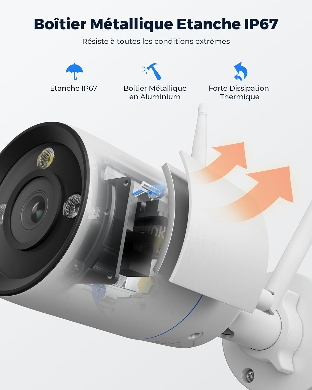 Thumbnail 5 de Reolink RLC-810WA Caméra extérieure 4K