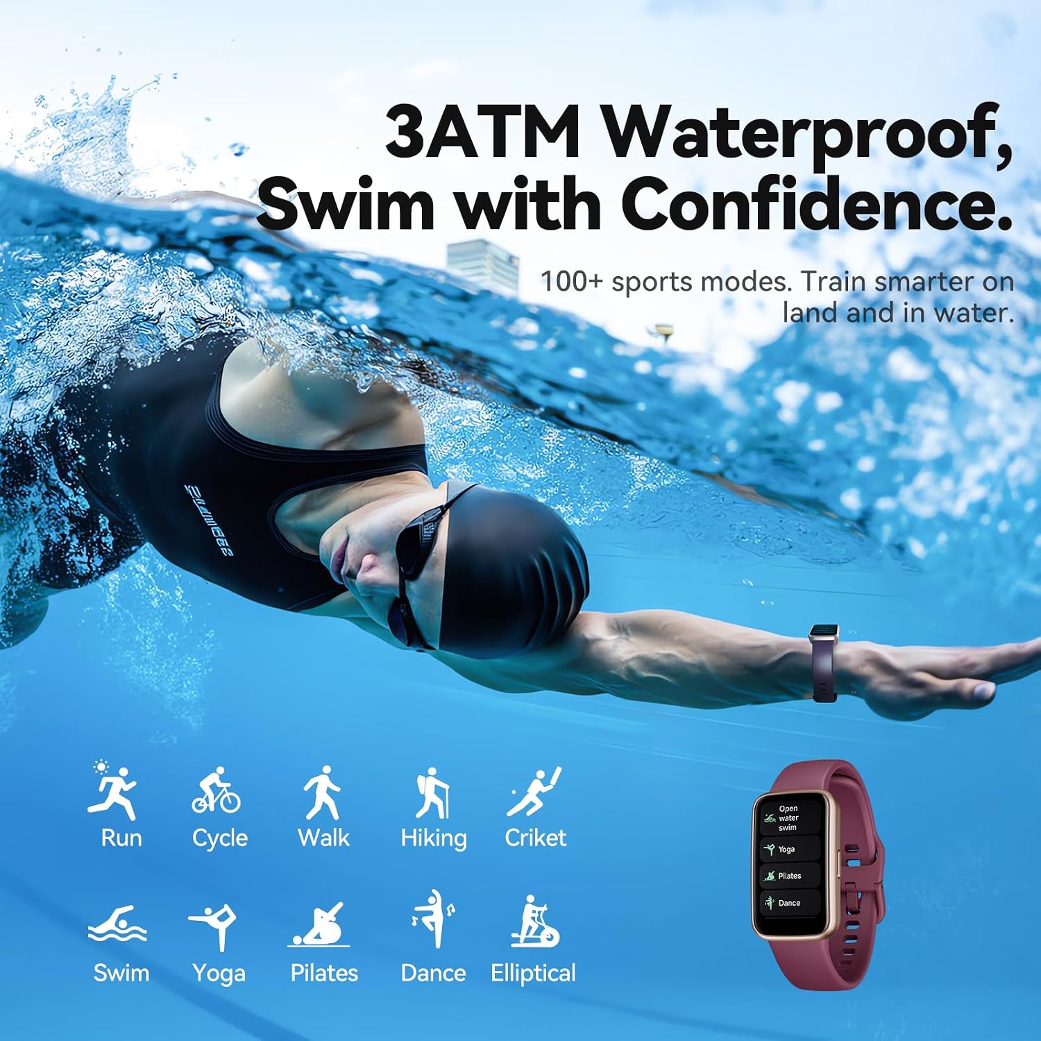 Detalle de Enfit Smart Watch 1.47" colour screen