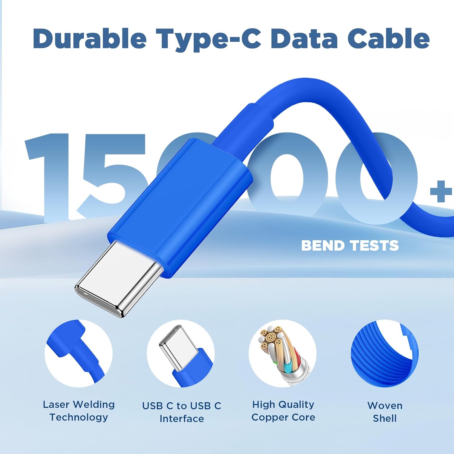 Thumbnail 3 de Fashia 15FT USB C Cable