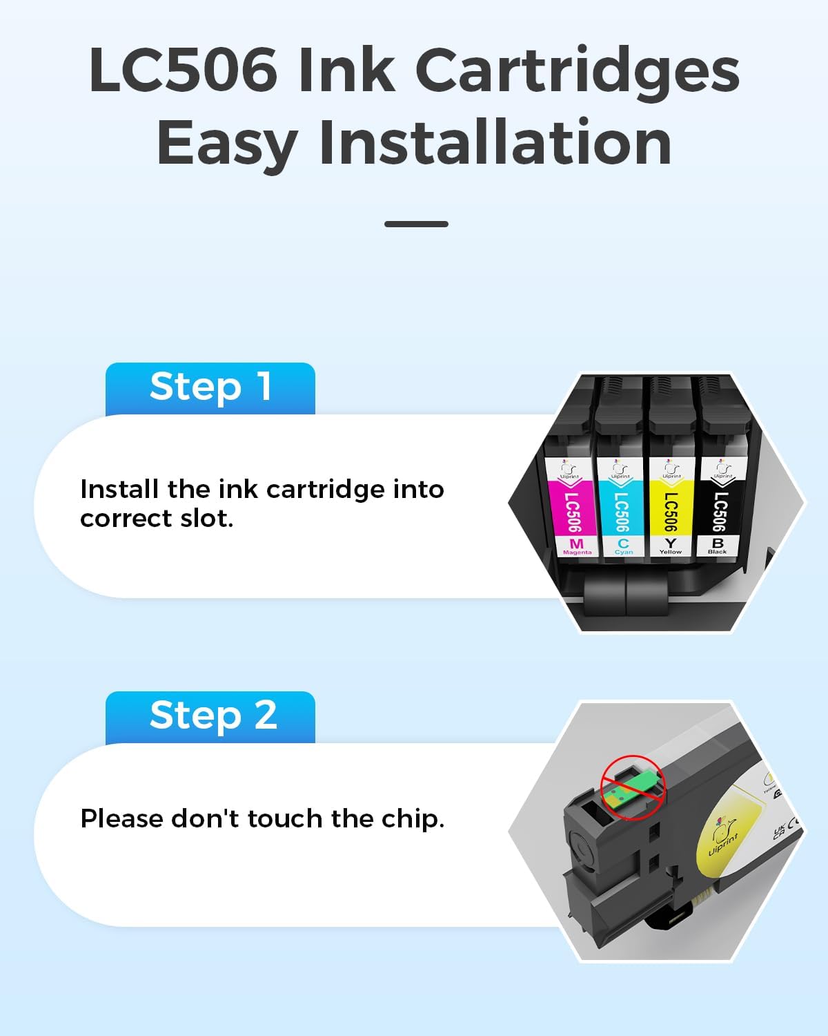 Detalle 1 de Uiprint LC506 Ink Cartridges