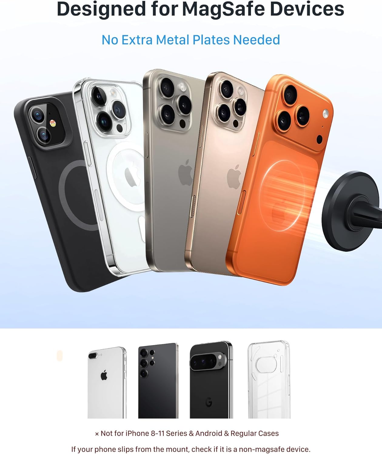 Thumbnail 5 de YOSH MagSafe Car Mount 35N