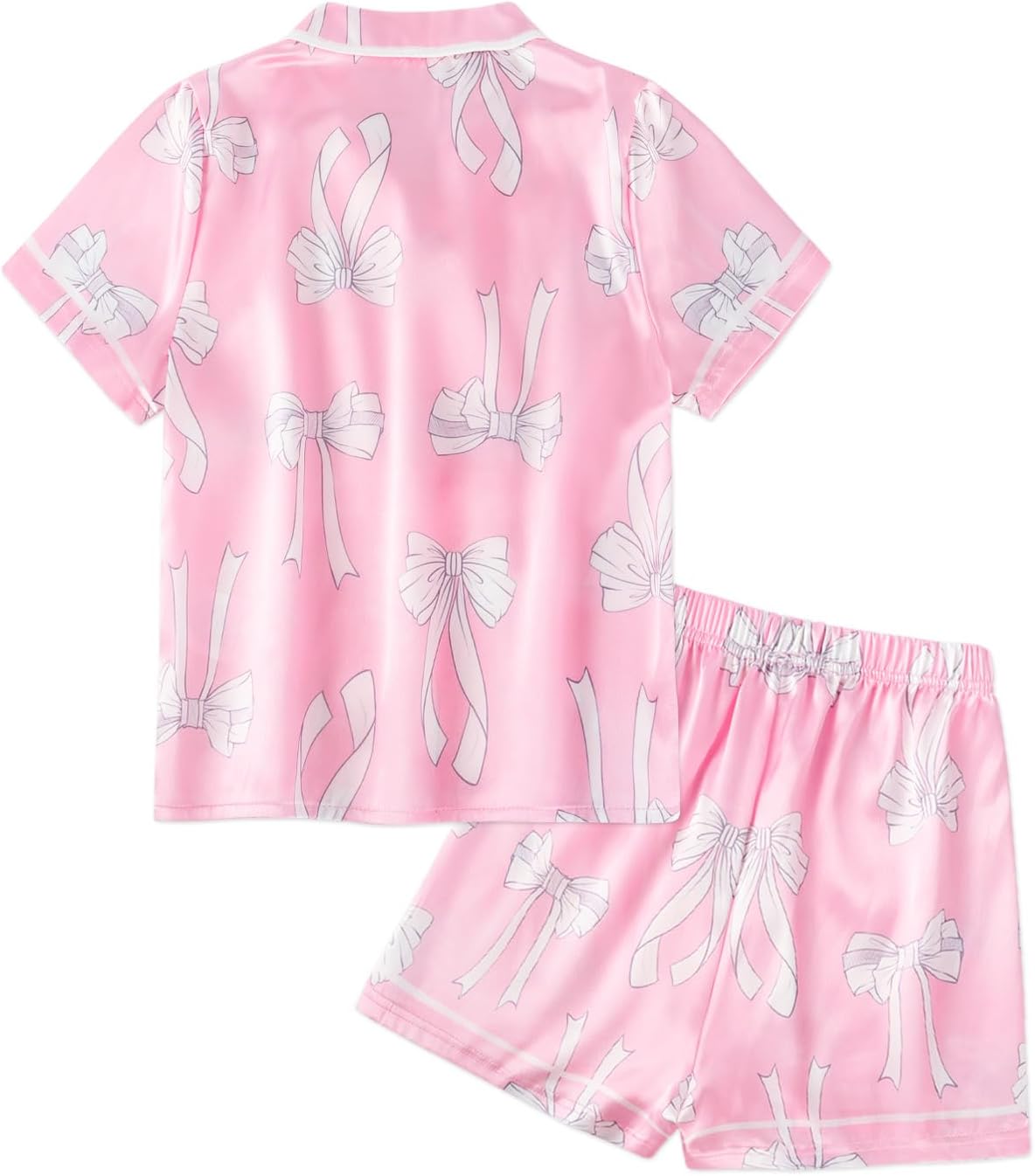 Detalle de Girls Satin Pajama Set