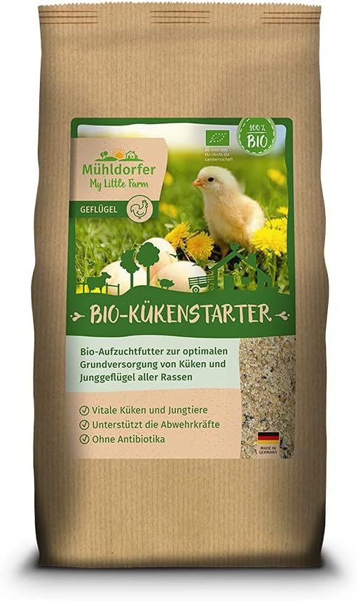 Detalle 1 de Mühldorfer My Little Farm Bio starter dla piskląt, granulat 10 kg