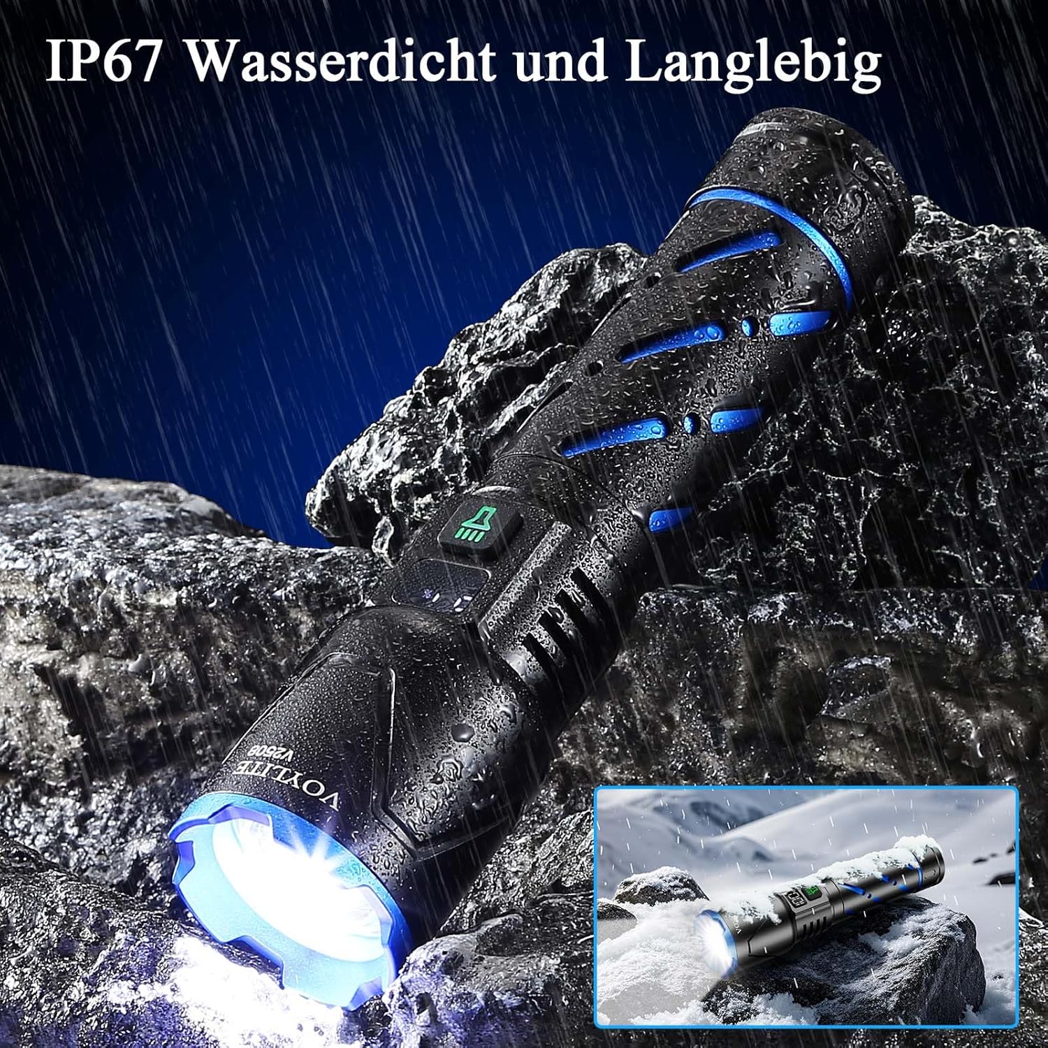 Thumbnail 5 de Voylite Taschenlampe LED Ladbar 500000 Lumen