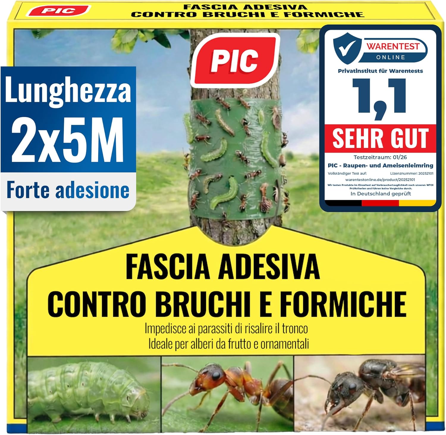 PIC Anello Colla per alberi da frutto 2x5m