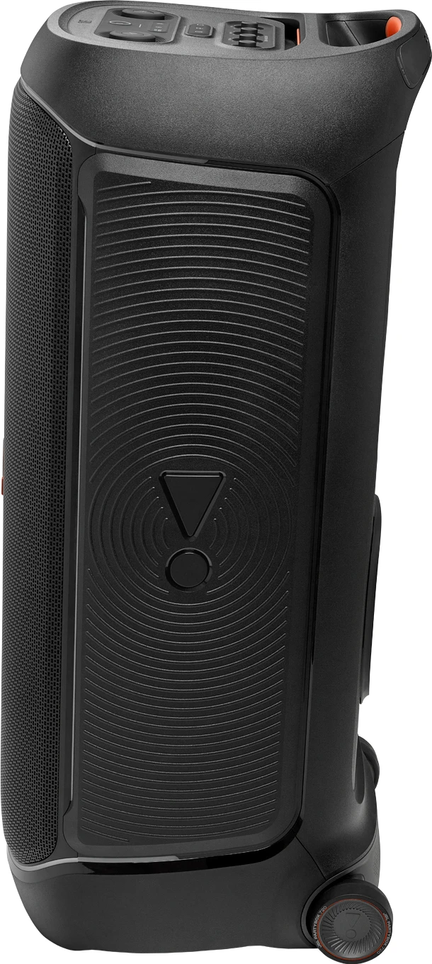 Detalle de JBL PartyBox 720 Schwarz – kraftvoller Bass, bunte Lichter und robuste Outdoor-Performance