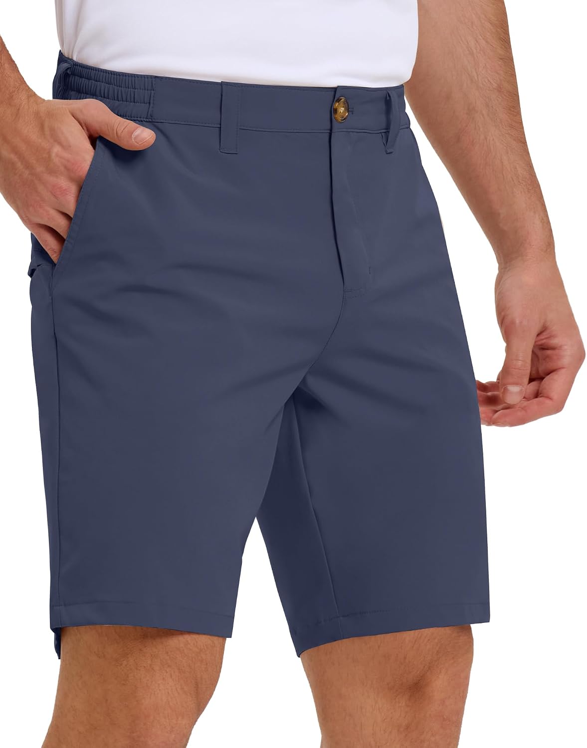 Detalle de Outdoor Ventures Men's Golf Shorts 9'' UPF 50+ Bermuda Short