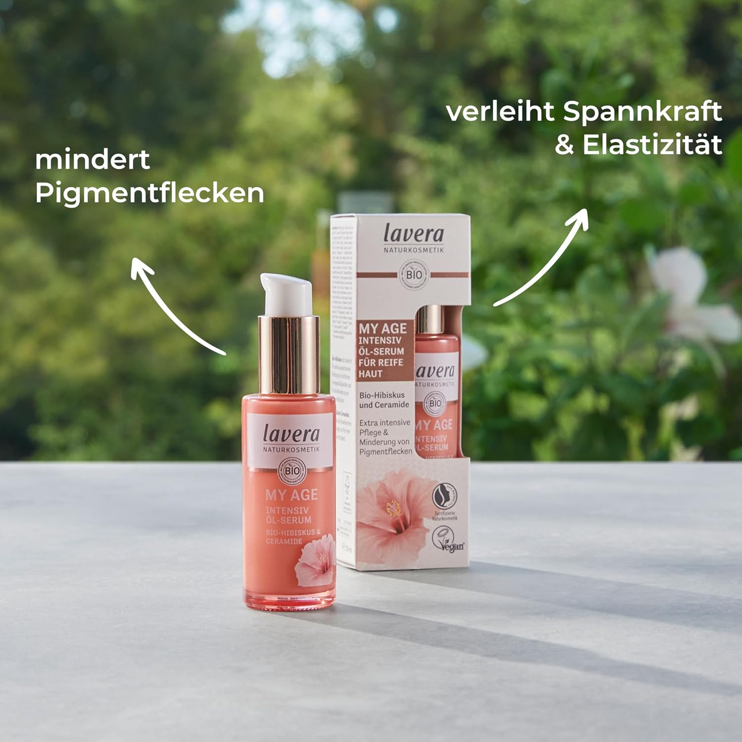 Thumbnail 1 de lavera MY AGE Öl-Serum gegen Pigmentflecken (30 ml) – vegan & NATRUE-zertifizierte Naturkosmetik