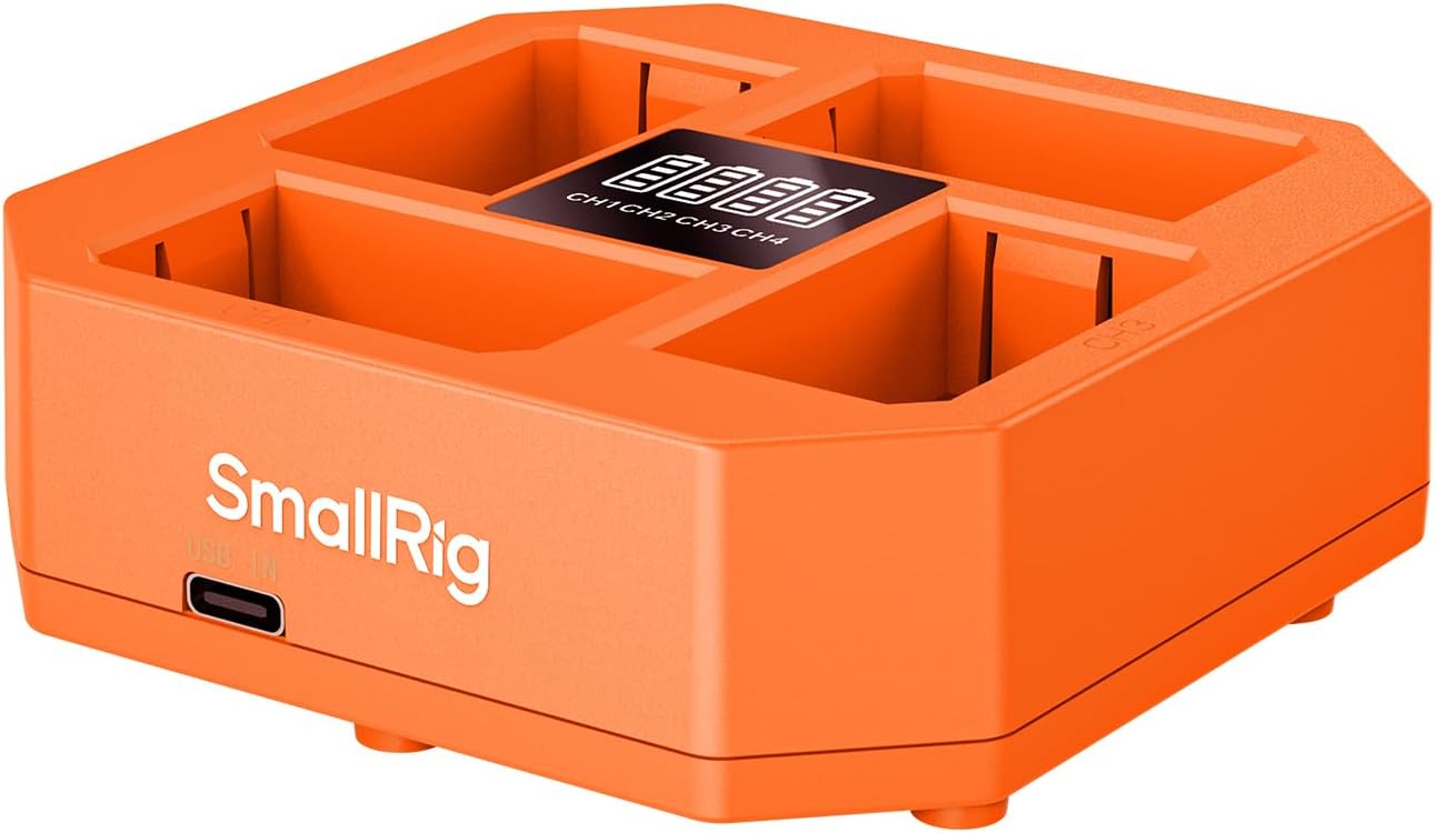 Detalle de SMALLRIG 4839 Chargeur 4 canaux 60 W