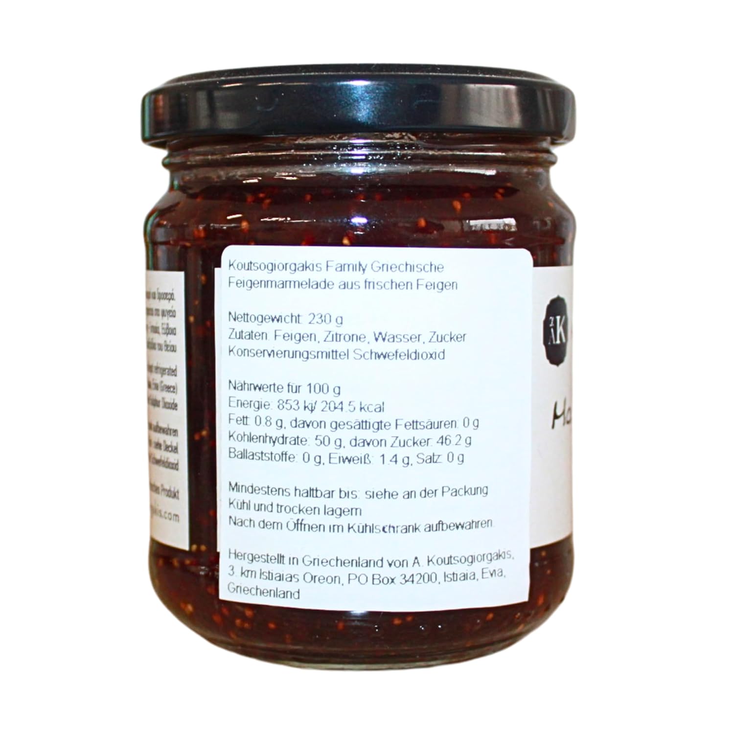 Thumbnail 3 de Koutsogiorgakis Family Griechische Feigenmarmelade im 2er Pack (2x230 g, 460 g) – handgemacht, vegan