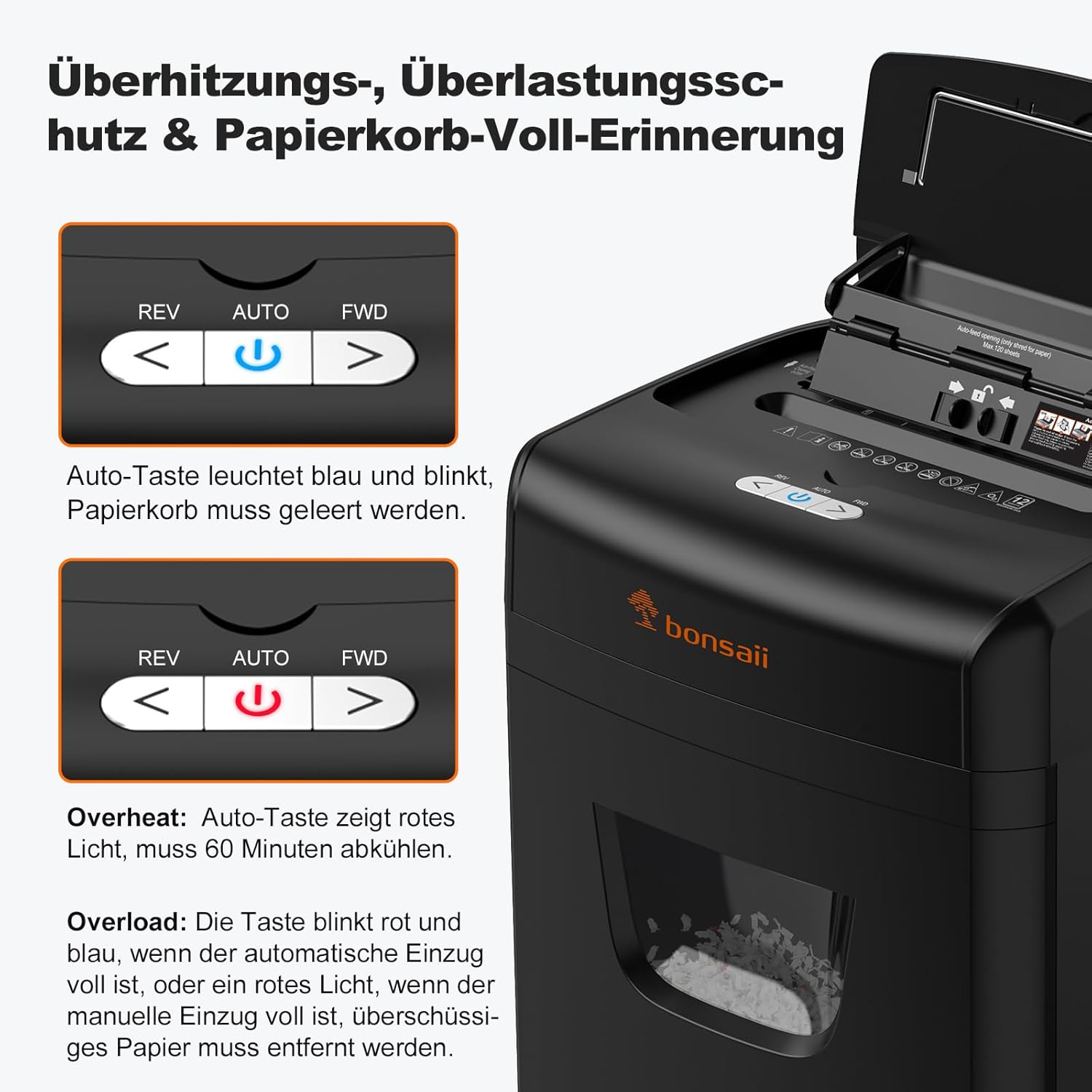 Thumbnail 3 de bonsaii C233-B Aktenvernichter 23 L 📄