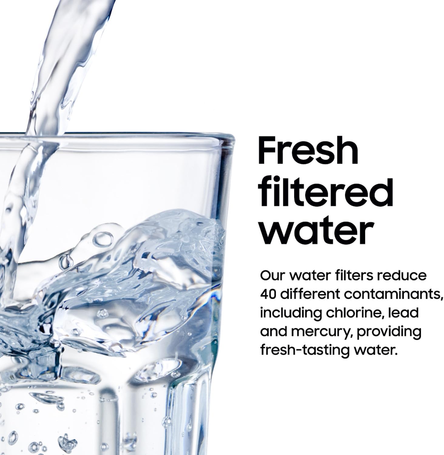Thumbnail 1 de Samsung Genuine Carbon Block Refrigerator Water Filter (HAF-CIN/EXP) – 6-Month Life, 1-Pack