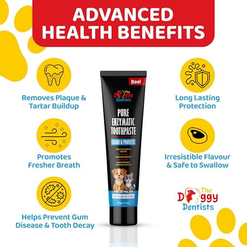Detalle 2 de The Doggy Dentists Vet Strength Pure Enzymatic Dog & Cat Toothpaste, 100g